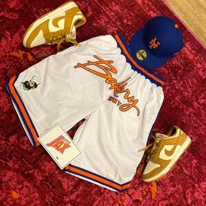 Bakery Harlem NY X JerseyJax Collaboration Custom Basketball Shorts- Medium
